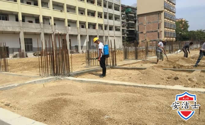 五指山学校机关防治白蚁